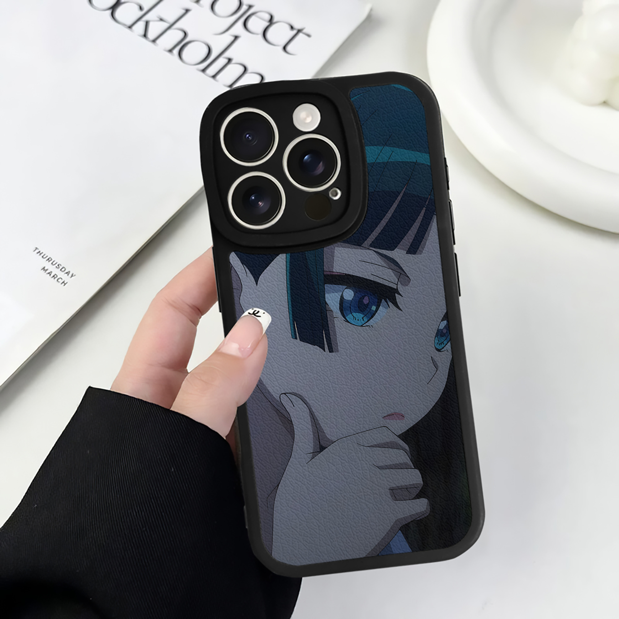 薬屋のひとりごと The Apothecary Diaries 【iPhone 16シリーズ対応】シリコンスマホケース（レザー調） 材質：シリコン